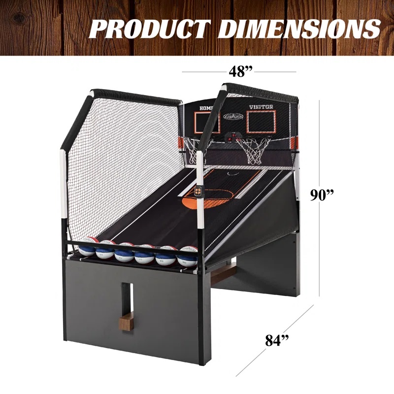 Juego de Baloncesto Arcade Barrington Colección Urbano Electrónico de 7 pulgadas